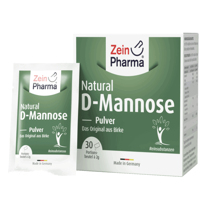Natural D-Mannose Pó (30 Saquetas x 2g)