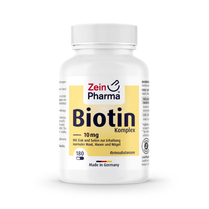 Biotina Complexo 10mg (180 cápsulas)