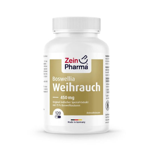 Incenso de Serrata Boswellia 450mg (120 cápsulas)