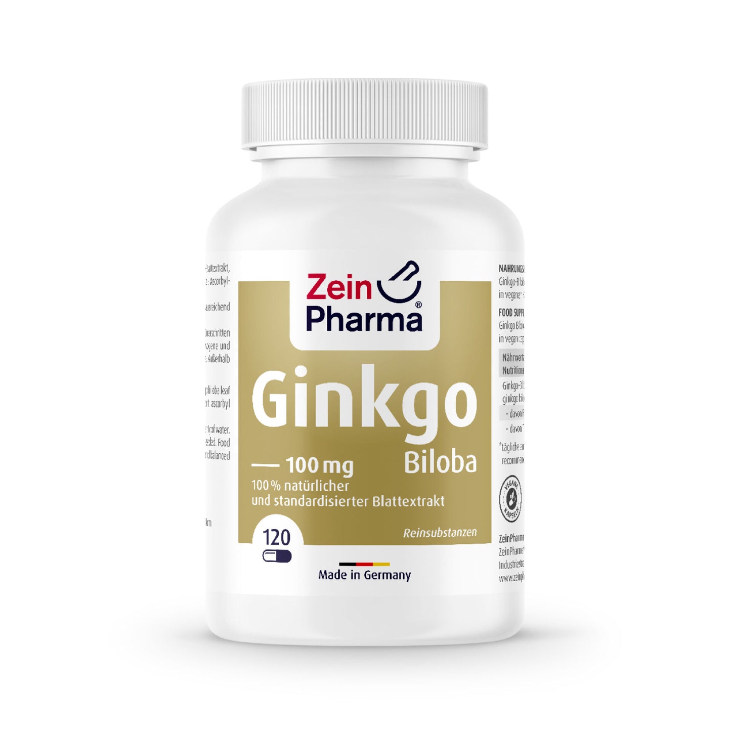 Ginkgo Biloba - 120 cápsulas