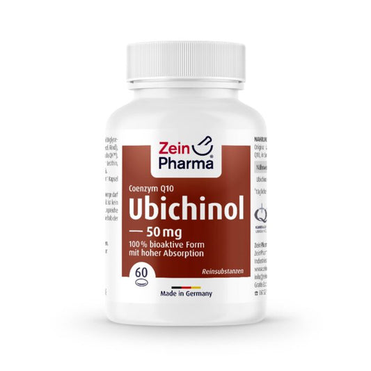 Ubiquinol Coenzima Q10 50mg (60 cápsulas)