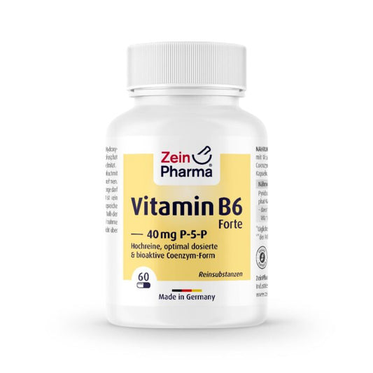 Vitamina B6 (P-5-P) 40mg (60 cápsulas)