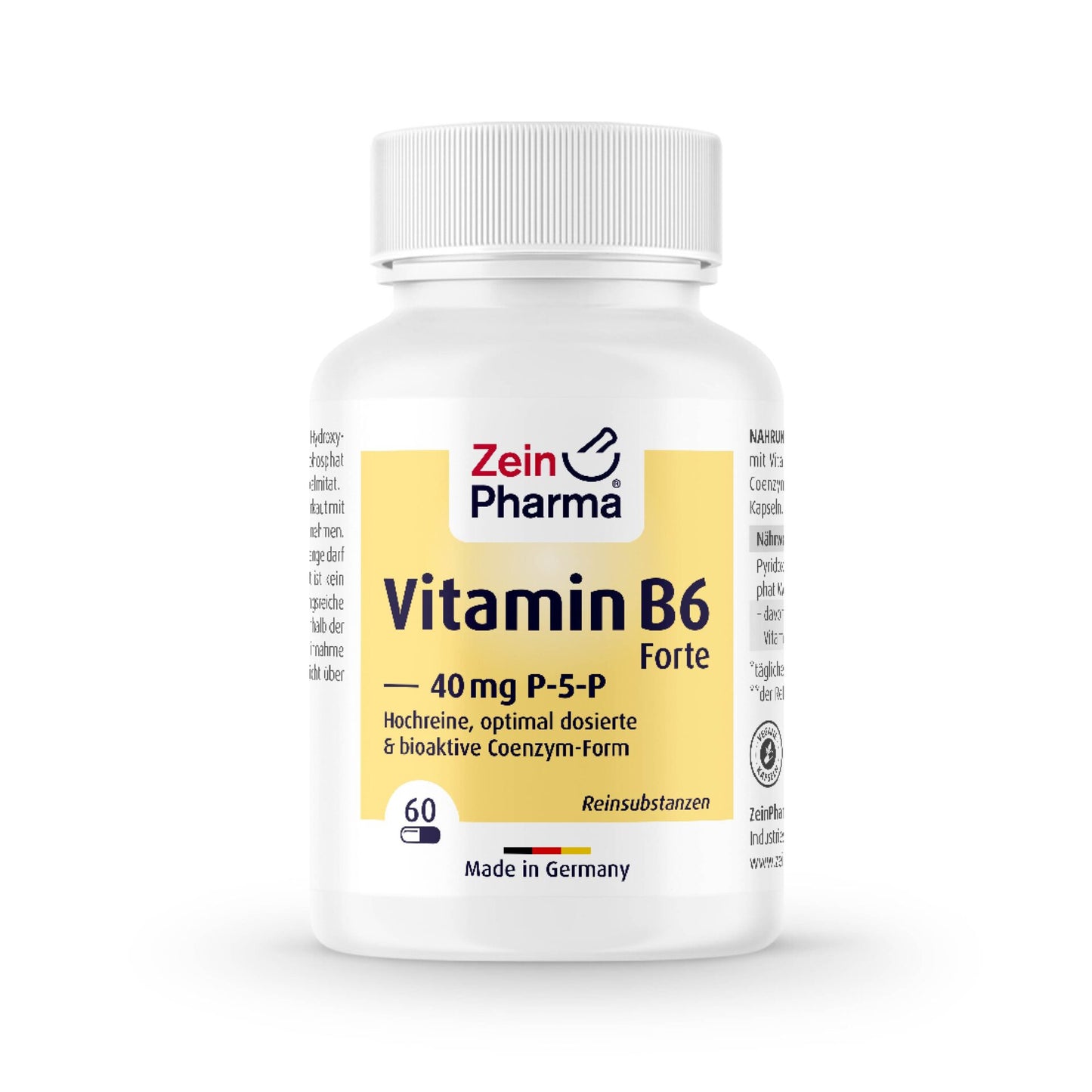 Vitamina B6 (P-5-P) - 60 cápsulas