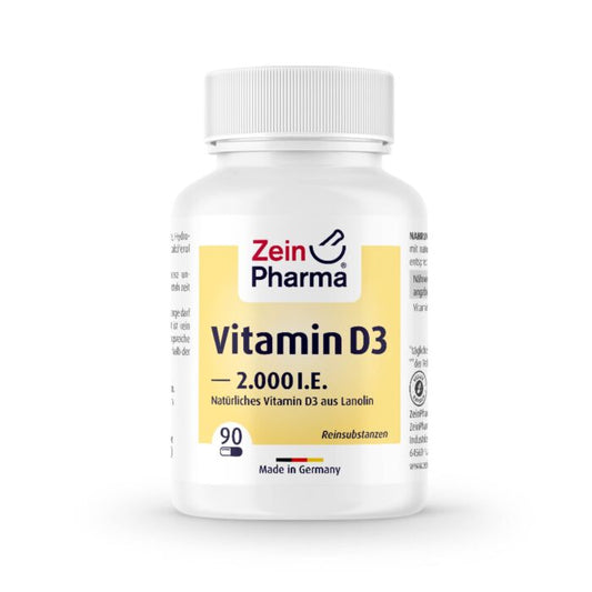 Vitamina D3 2000 U.I. (90 cápsulas)