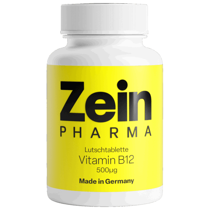 Vitamina B12 500µg (metilcobalamina) (60 pastilhas) (sub-língual)