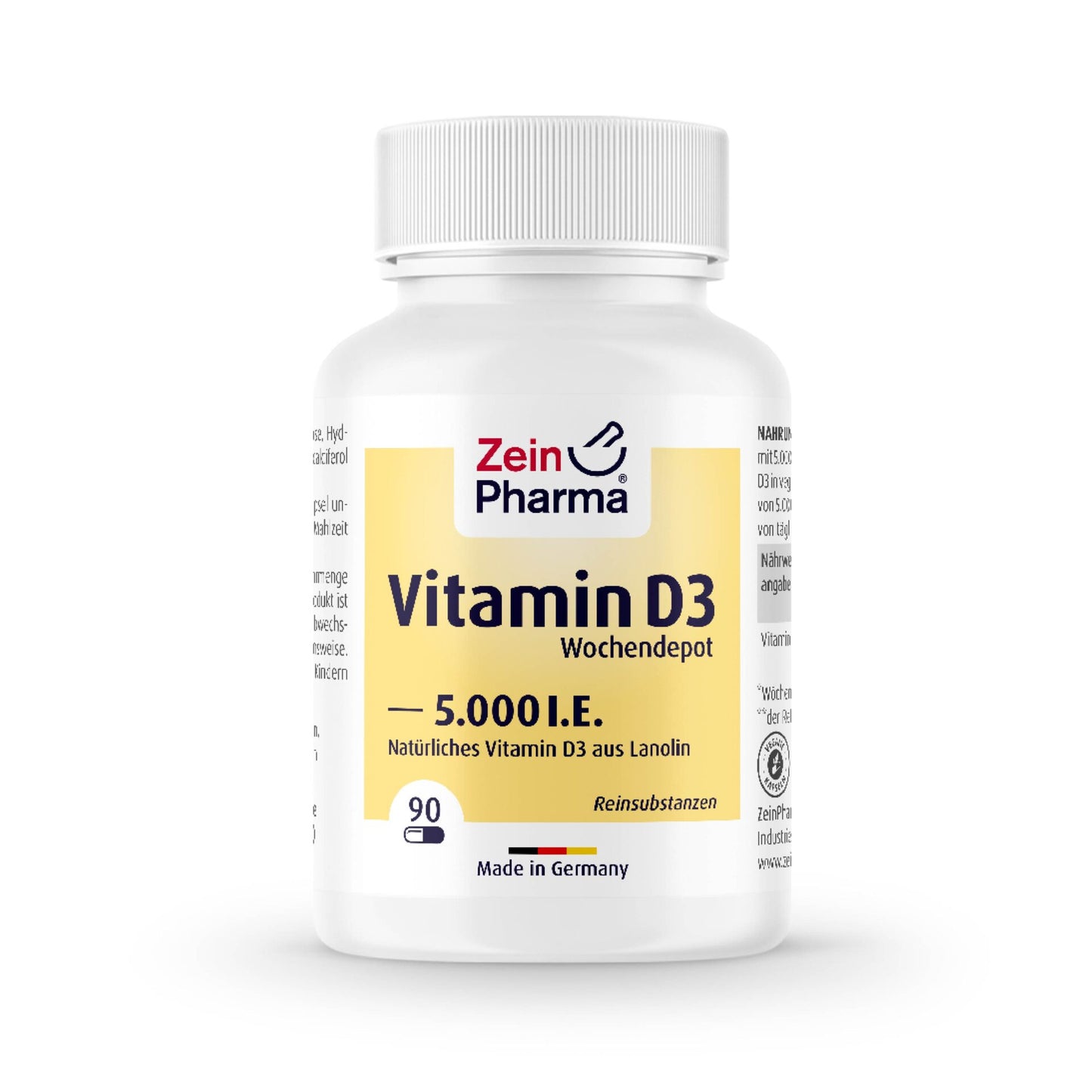 Vitamina D3 5000 U.I. - 90 cápsulas