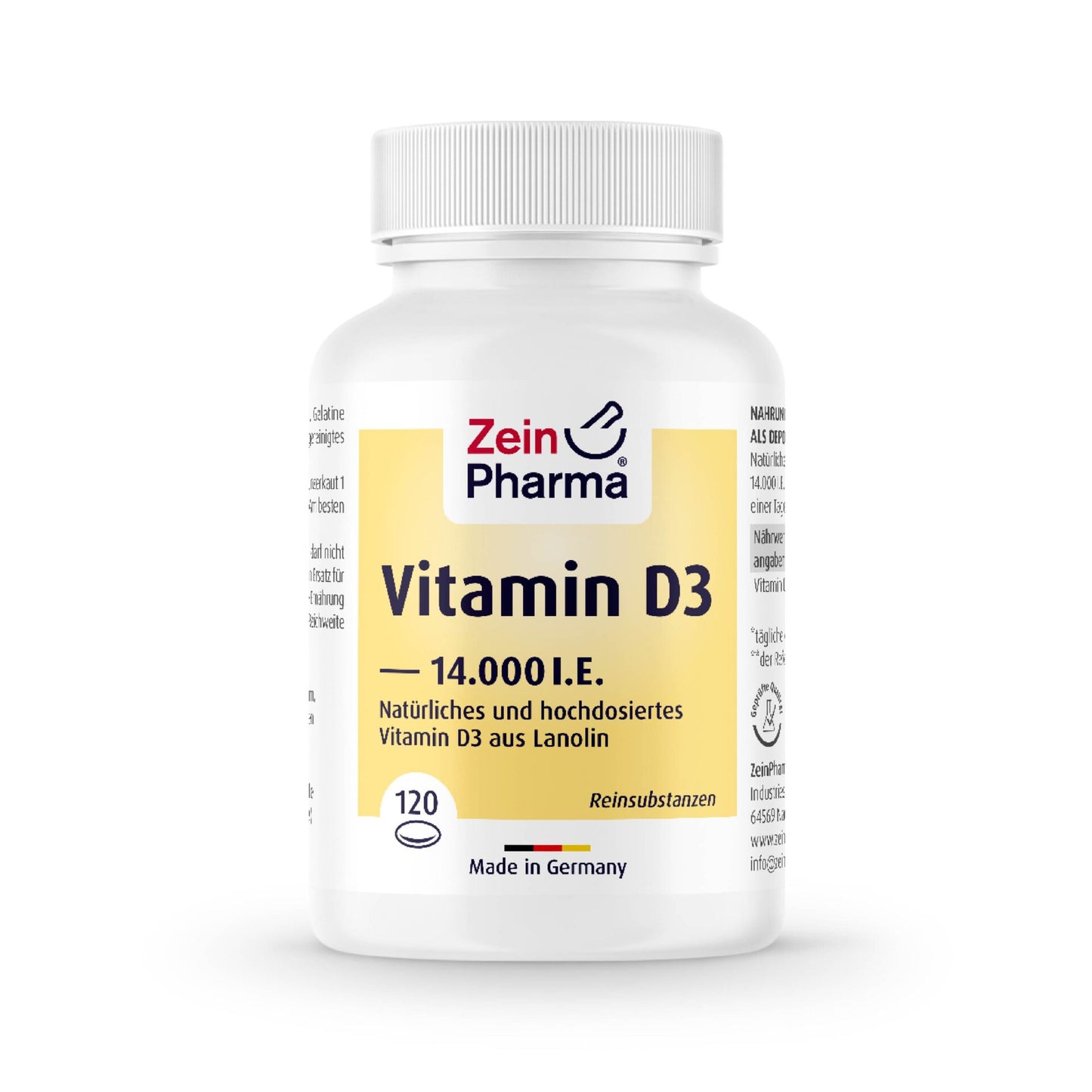 Vitamina D3 14.000 U.I. - 120 cápsulas