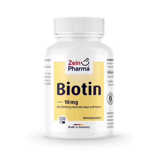 Biotina 10mg (120 cápsulas)