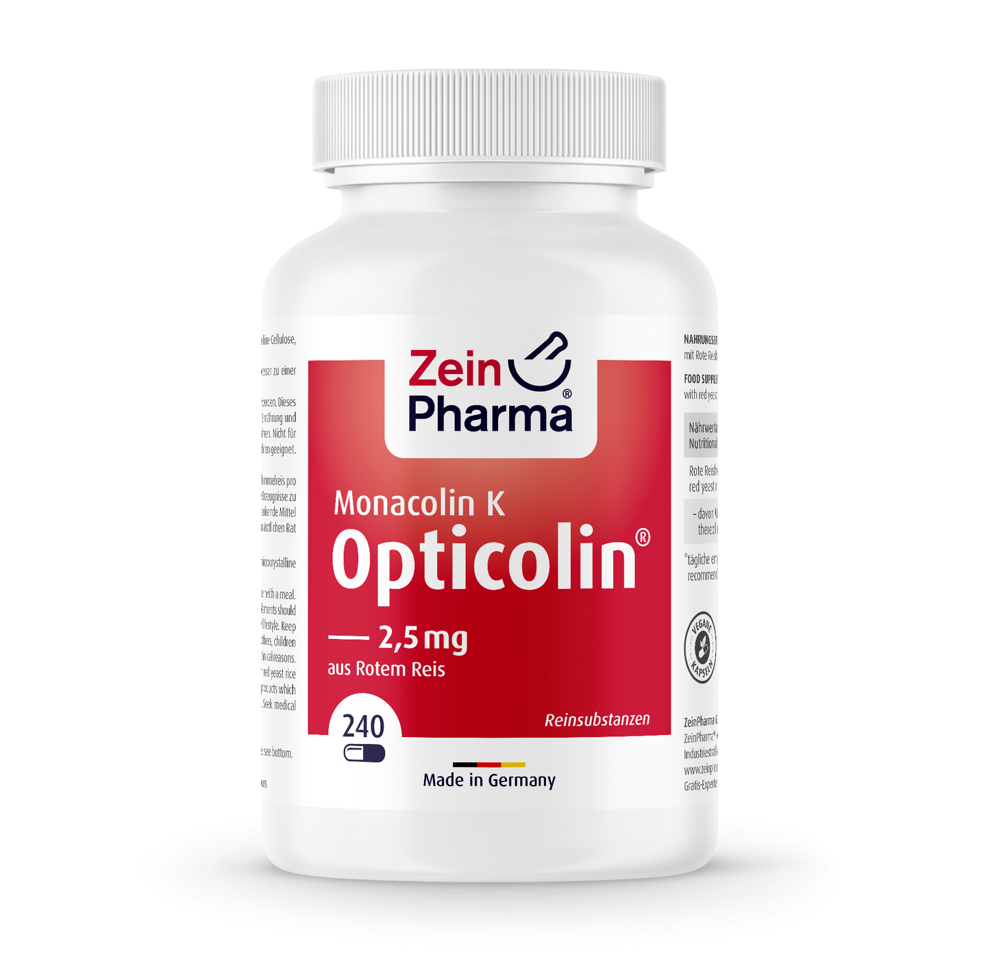 Opticolin® Monacolina K - 240 cápsulas