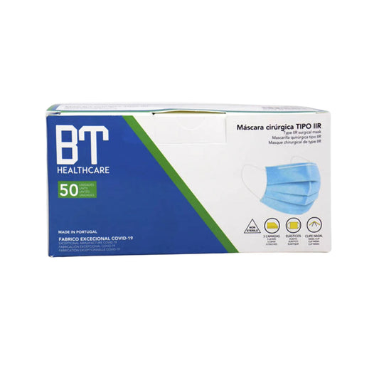 Máscaras Cirúrgicas - BT Healthcare [50 unidades]